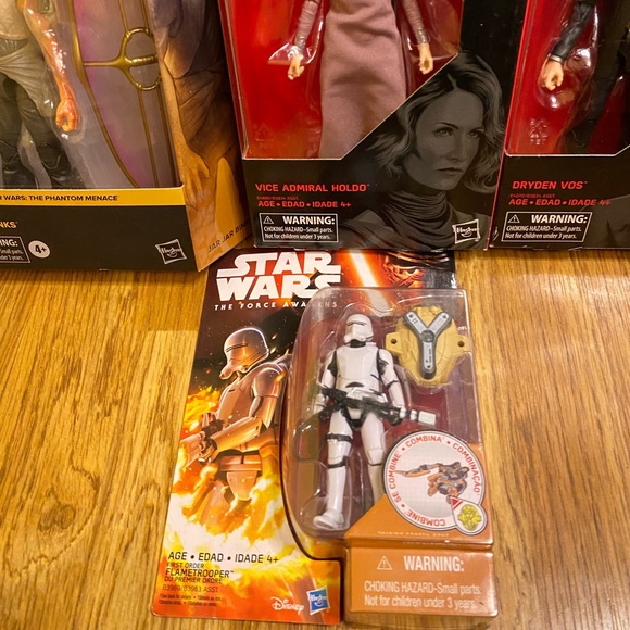 New Star Wars Bundle Pack Action Figure Toy Lot Including Black Series. - Picture 5 of 6
